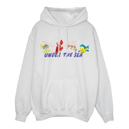 Disney Dam/Kvinnor Den Lilla Sjöjungfrun Under The Sea Hoodie S