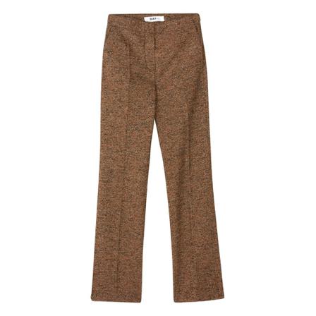 DAY Birger et Mikkelsen, Flared pants Milo Bruin, Dames, Maat:M,polyester
