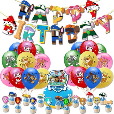 Jordgubbstema Grattis på födelsedagen Party Tillbehör Dekoration