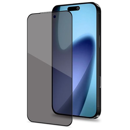 Sekretessskärmskydd, härdat glas för iPhone 17 Pro Max