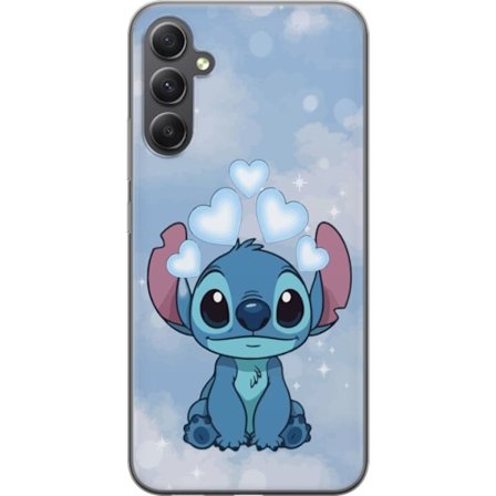 Kompatibel Mobilcover til Samsung Galaxy A16 5G Stitch Hoppende Glæde - Sjovt Design til Gave