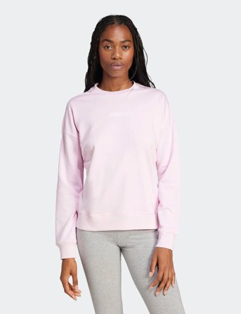 adidas Sportswear W Lin Ft Swt - Pink - L