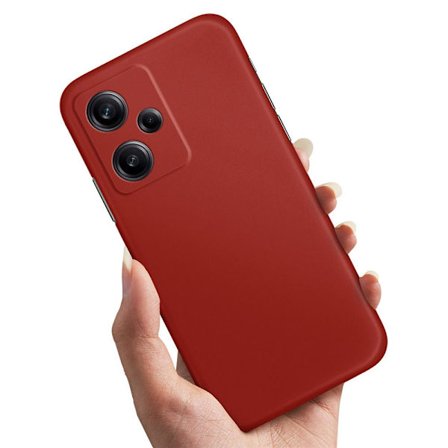 Xiaomi Redmi Note 12 Pro 5G - Skal/Mobilskal Mörkröd