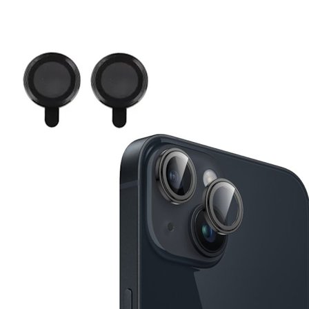 iPhone 15 / iPhone 15 Plus Linsskydd för Kamera (2-pack)