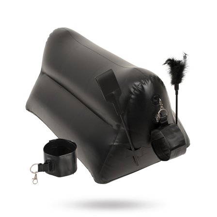 Inflatable Love Cushion for Couples - Portable Triangle Cushion - Vuxen.se - Sexmöbler, sexmaskiner & latex lakan