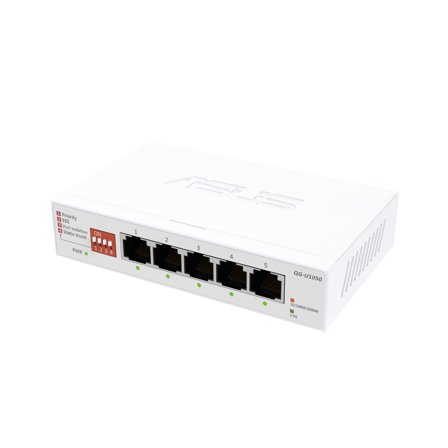 ASUS QG-U1050 5-Port 2.5G Unmanaged Network Switch
