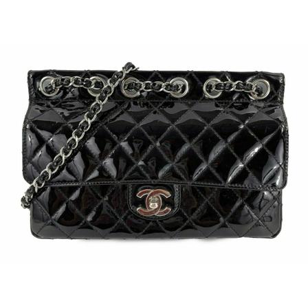Chanel Vintage HandTass , Zwart , Dames , Maat: ONE Size Vintage Tassen
