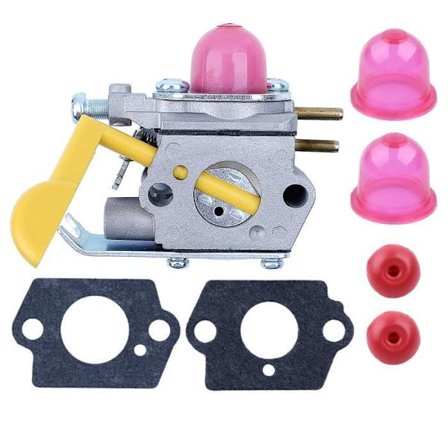 Förgasare Primer Gun Backventil Kit kompatibel med Craftsman Poulan Weedeater 530071752 530071822 Hg
