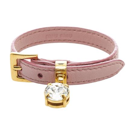 Miu Miu Pre-owned, Pre-owned Jewellery Roze, Dames, Maat:ONE Size