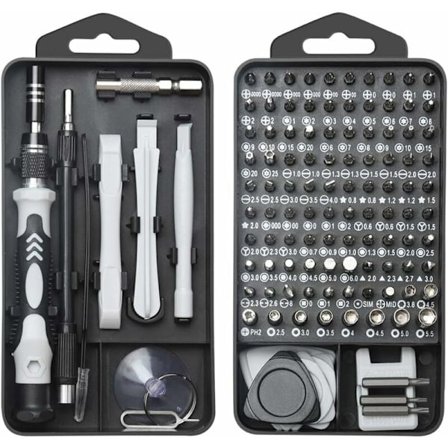Precision Bit Set, 122 IN 1 Mini Precision Screwdriver Set, Porta