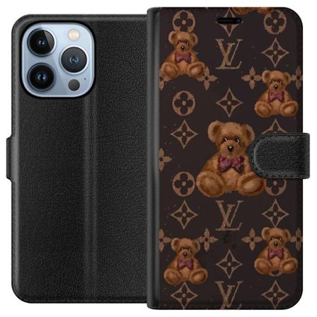 Yhteensopiva Lompakkokotelo Apple Apple iPhone 13 Pro Karhut kuviollinen ylellisyys logo muoti tyyli