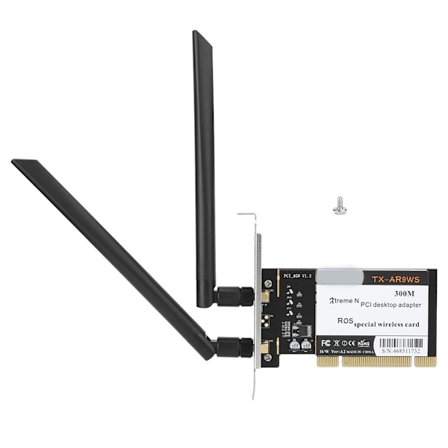 Trådlöst nätverkskort AR9220 300M PCI stationär dator Dual Band 2,4/5GHz WiFi-adapter
