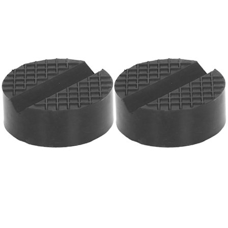 2 kpl Kumityyny Universal Runko Kiskosuoja V-muotoinen Uritettu Uudelleenkäytettävä Nostotyyny Auton Huoltoon