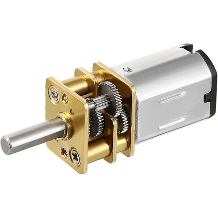 Mikromoottorin nopeuden alennusmoottori Dc 6v 50rpm täydellä metallivaihteistolla 0.18a sähkövaihteistomoottori 2 liittimellä Diy Rc1pc:lle