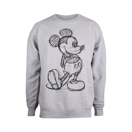 Disney Mickey Mouse Sketch Crop Sweatshirt S Spor