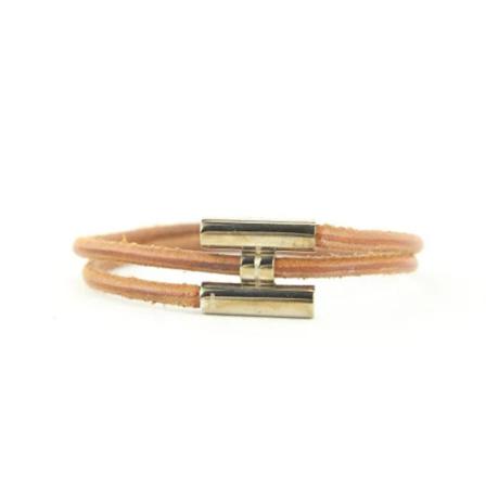 Hermès Vintage, Pre-owned Leather bracelets Bruin, Dames, Maat:ONE Size