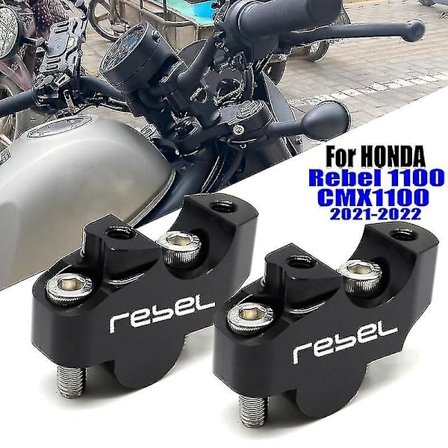 Styrhöjare för Honda Rebel Cm Cmx 1100 2021 2022 Cmx1100 Styre Bakåt Flytta Montera Höjd Förlängd Klämma Adapter Moto