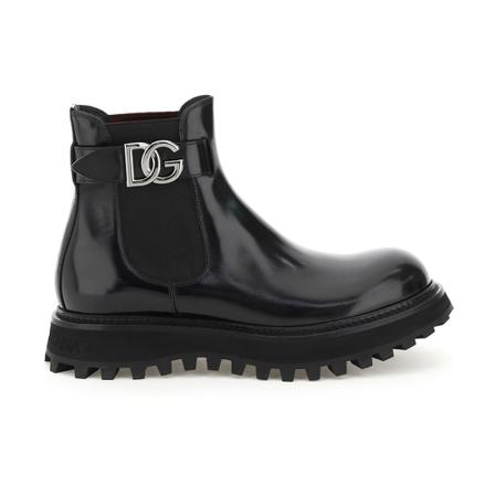 Dolce & Gabbana Laarzen , Zwart , Heren , Maat: 40 EU Laarzen
