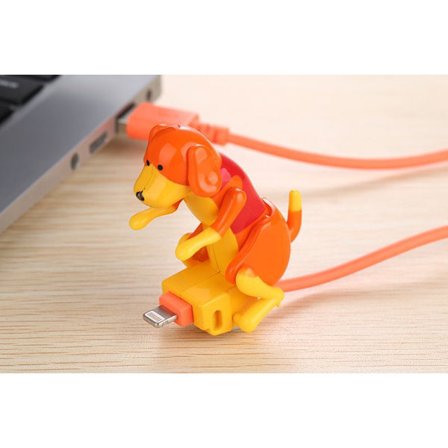 Kompatibelt Sjovt Hunde Ladekabel Ladeledning Apple Ladekabel USB C Ladekabel til iPhone Samsung