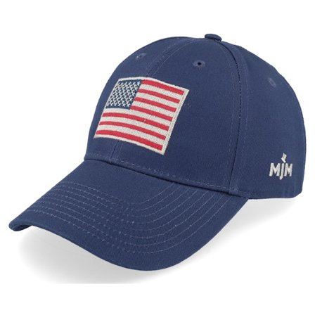 MJM Hats - Azul adjustable Boné - US Cotton Navy Adjustable @ Hatstore