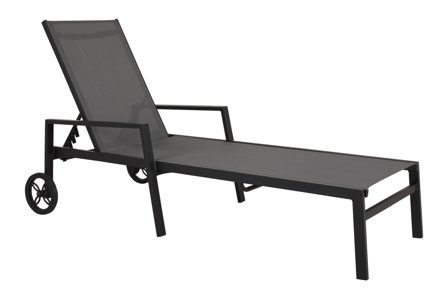 Brafab Leone Solsäng Svart, Utemöbler