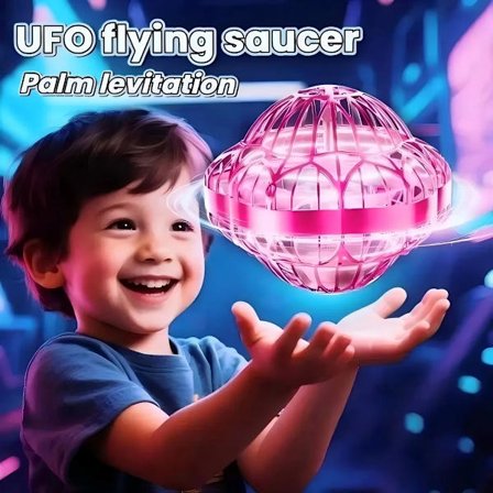 Lentävä UFO-pallo – Käsiohjattava anturilelu gyrolla lapsille ulkokäyttöön