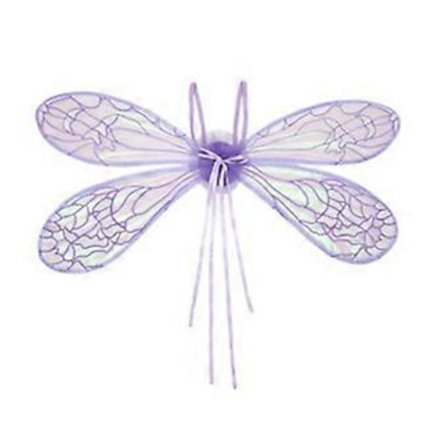 Sirkansiipi Sudenkorennon Siivet Valo Elfin Siivet LED Enkelin Siipi Prinsessan Siipi Halloween Puku Siipi Naisille Tytöille Violetti (Violetti)