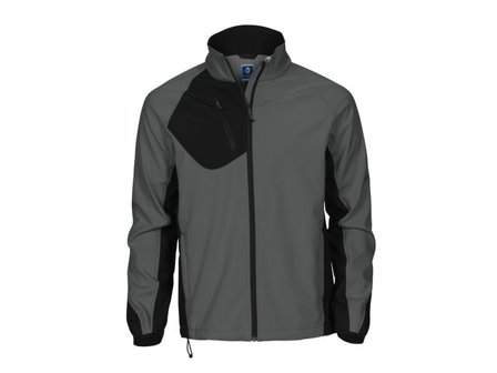 PROJOB Softshelljacka herr 2422 mgrå 5XL - Lyreco - Arbetskläder - Arbetsjackor - Softshelljackor