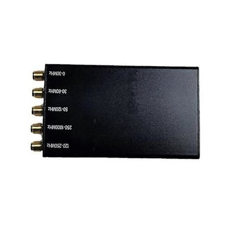 Simpel 10khz til 1ghz Sdr-modtager Kompatibel med Hf Am Fm Ssb Cw Luftfartsbåndsmodtager +metal Cas