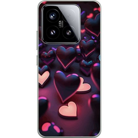 Yhteensopiva Puhelinkuori Xiaomi Xiaomi 15 KeskiyönSydämet