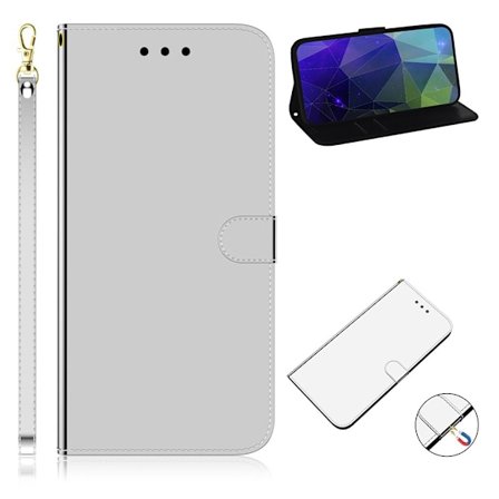 Mirror Samsung Galaxy A31 fodral - Silver/Grå
