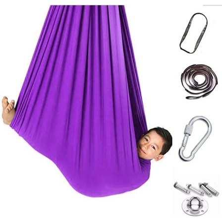 (Lilla) Indendørs og udendørs gynge elastisk hængestol 280*150cm