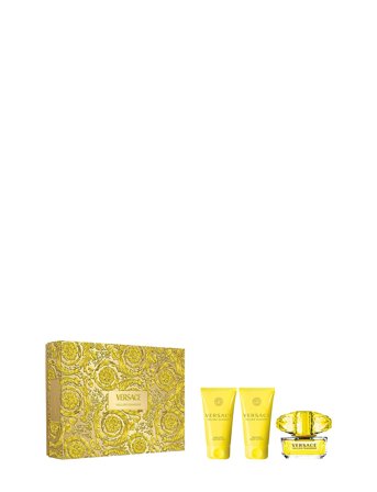 Versace Fragrance Gift Set Yellow Diamond Edt + Body Lotion + Shower Gel - Nude - ONE SIZE