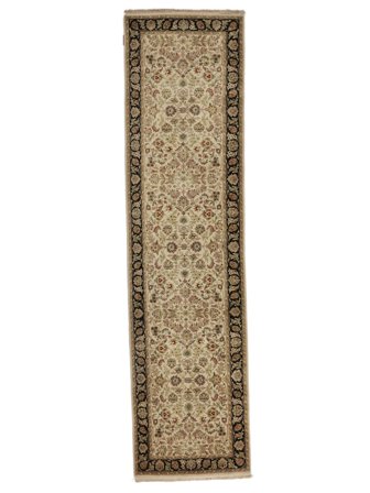 81X312 Tapis D'orient Sarough American De Couloir Marron/Orange (Laine, Inde)