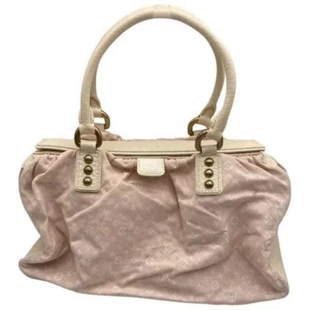Louis Vuitton Vintage, Pre-owned Canvas handbags Beige, Dames, Maat:ONE Size,leer