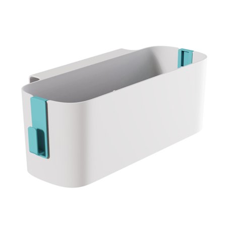 Sängförvaringsställ studenthem sängförvaringskorg hängande korg stansfritt sängförvaringsställ skrivbordsförvaringslåda grön