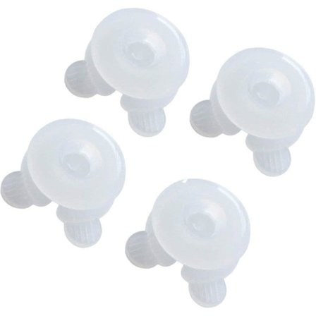 Täcke Klippar Quilt Grippers Hållbara Plast Lakar Täcke Spänne Fixare Säng Duvet Donuts Hållare Håll Täcke På Plats, Utan Att Skada Tyget (vit)