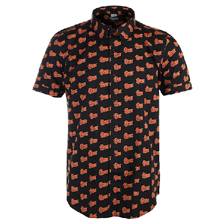 David Bowie Unisex Vuxen All Over Logo T-shirt L Svart