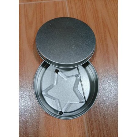 Bebetter 3 stk. Blæksprutte Cookie Cutter Spil Sæt, Med Tin Box & Nål -ES