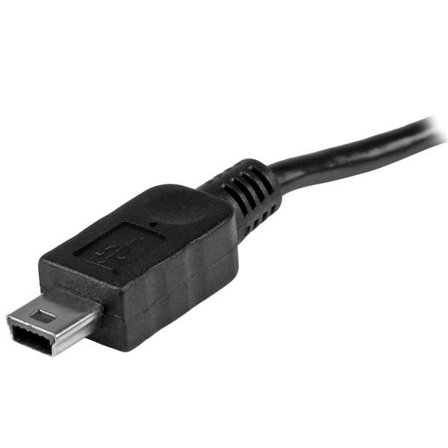 StarTech 8in USB OTG Cable - Micro USB to Mini USB - M/M - USB OTG Mobile Device Adapter Cable - 8 inch (UMUSBOTG8IN) - USB-kabel - mini-USB type B