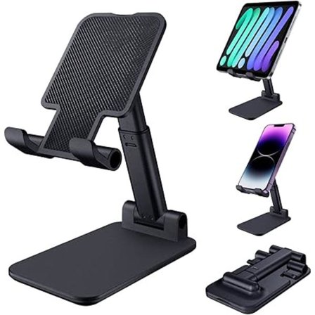 Vikbar Tablet Holder Kompatibel Sort[YJD]