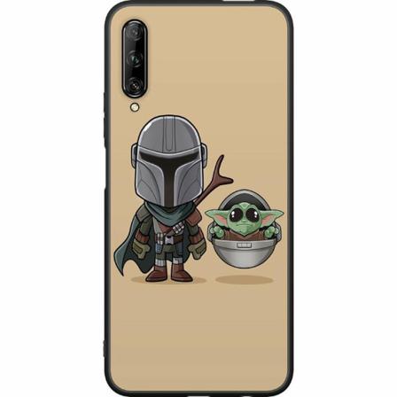 Huawei P Smart Pro 2019 Svart Skal Baby Yoda