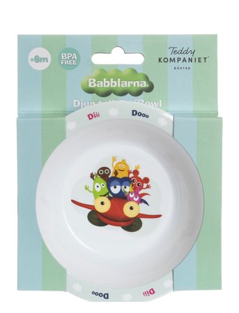 Babblarna- Deep Plate Patterned Teddykompaniet