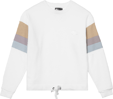 Picture Organic Clothing Women's Trisse Crew Women long-sleeved sweaters White M