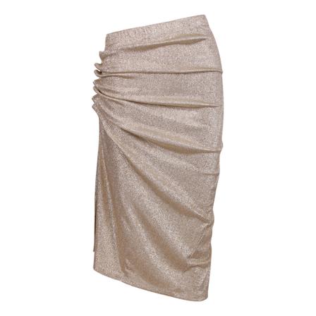 Paco Rabanne Midi Roks , Geel , Dames , Maat: M Midirokken