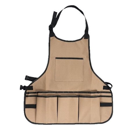 Hageverktøybelte - multifunksjonelt, vanntett, slitesterkt, unisex, khaki, lengde: 61 cm