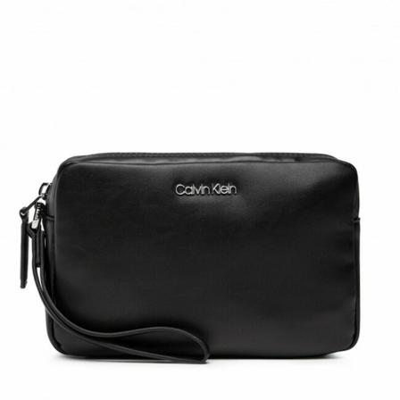 Calvin Klein, Toilet Bags Zwart, Heren, Maat:ONE Size