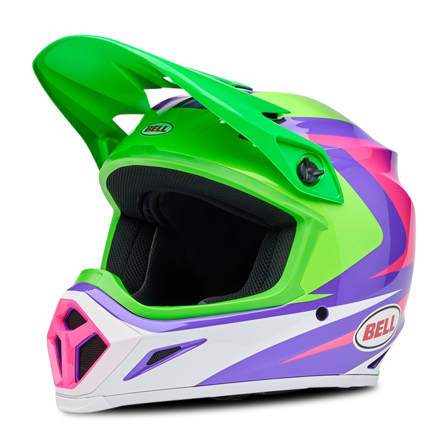 Kask Cross Bell MX-9 Mips Zielony XL