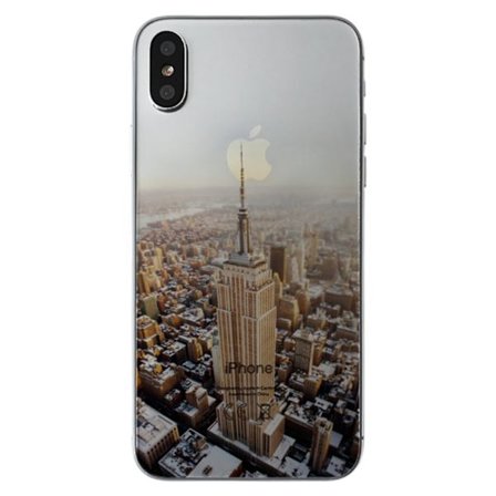 iPhone X/XS Mjukt Skal New York