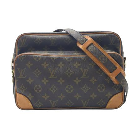 Louis Vuitton Vintage Pre-owned Monogram Nile Taske Brun, Dame Vintage Tasker, Størrelse: ONE Size